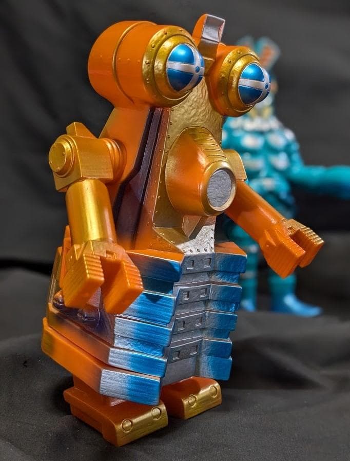 バルタン星人Jr.＆ビルガモ（やまなや怪獣郷）ソフビフィギュア２体セット