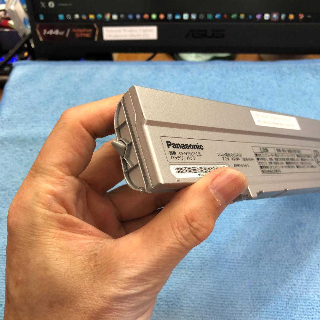 CF-SV/LV専用 CF-VZSU1CJS 満充電容量100％ 良品・実物画像