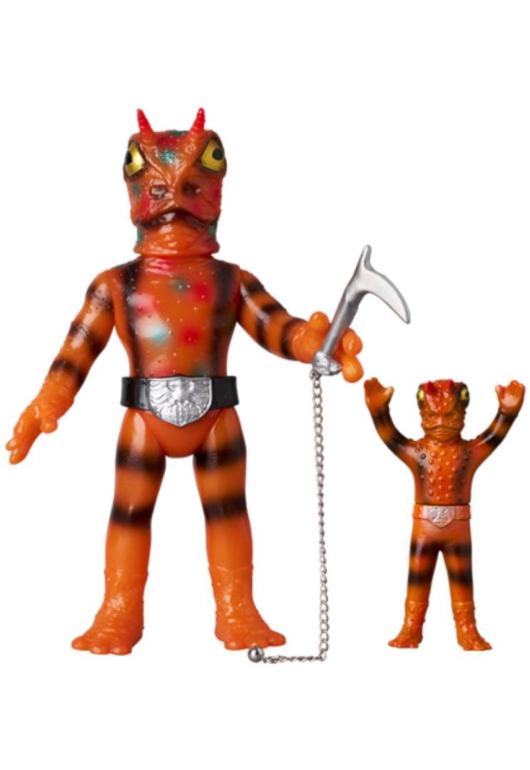 メディコム・トイ×東映レトロソフビ★ ガマギラー(鎌持ちVer.)+ミニソフビ