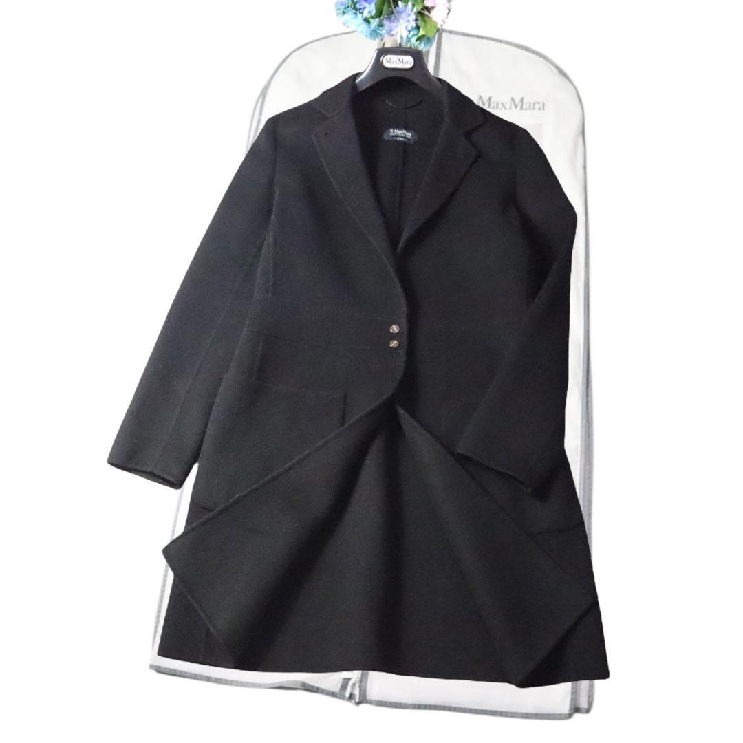 MaxMara マックスマーラ　アンゴラダブルフェイスコート　セレブ御用達♪
