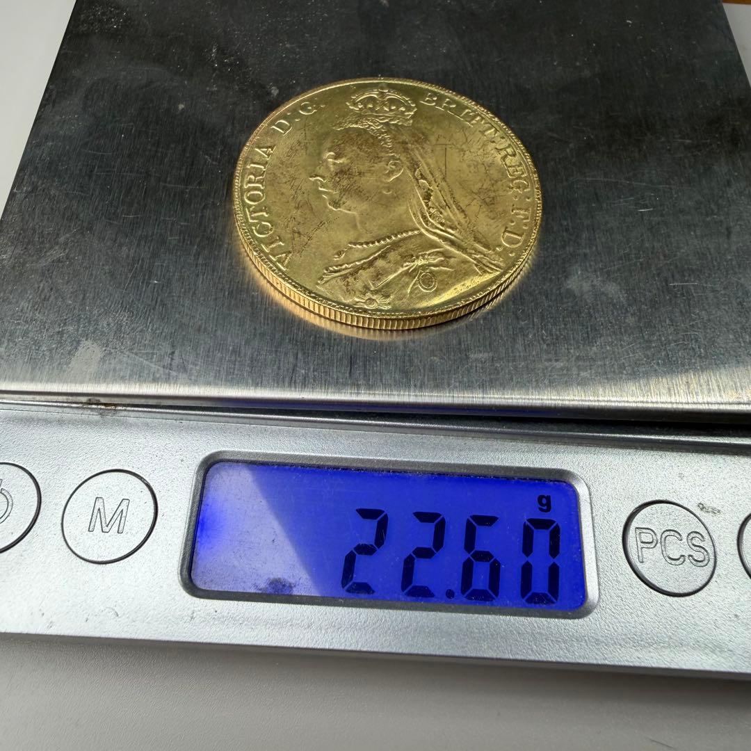 古銭　イギリス　女王