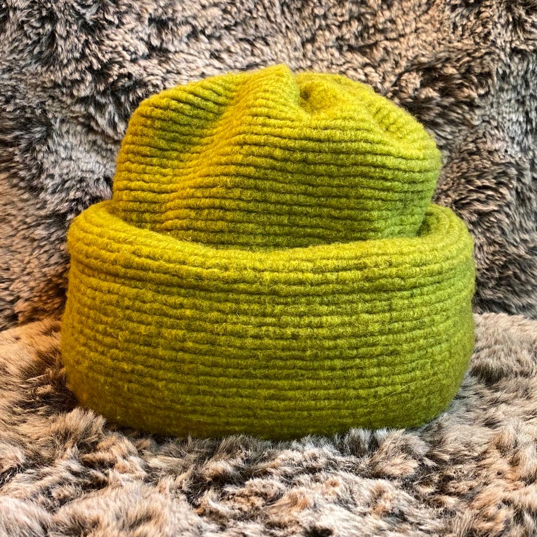 Edwina Horl フリースニットキャップ エドウィナホール