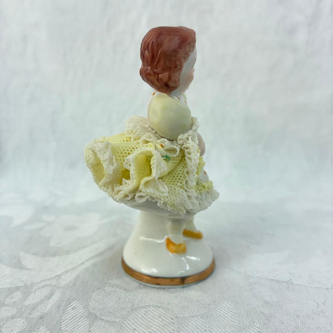 アイリッシュドレスデン レース陶器人形 \"Regina\"\"LLna\"3体セット②