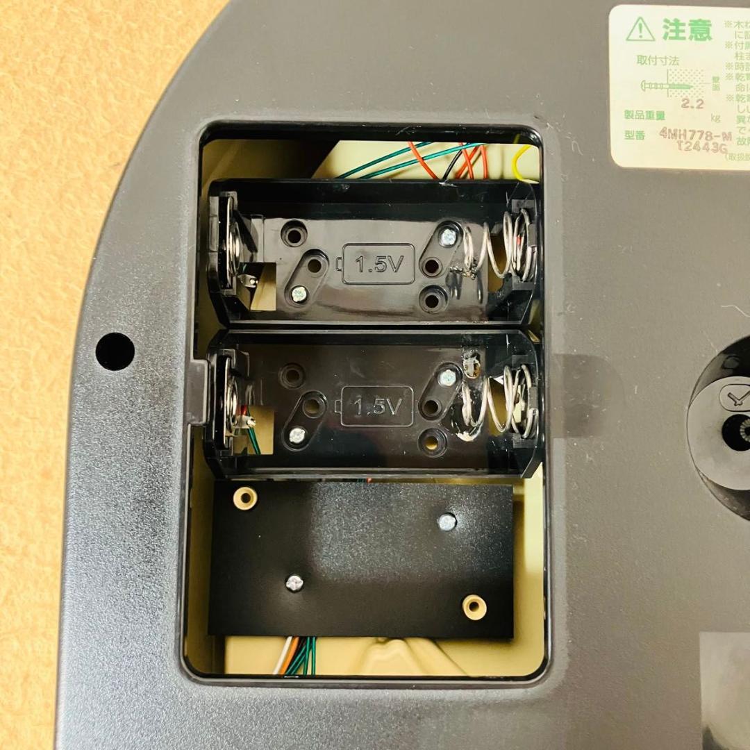 希少 RHYTHM 4MH778-M スヌーピー 掛時計 からくり時計