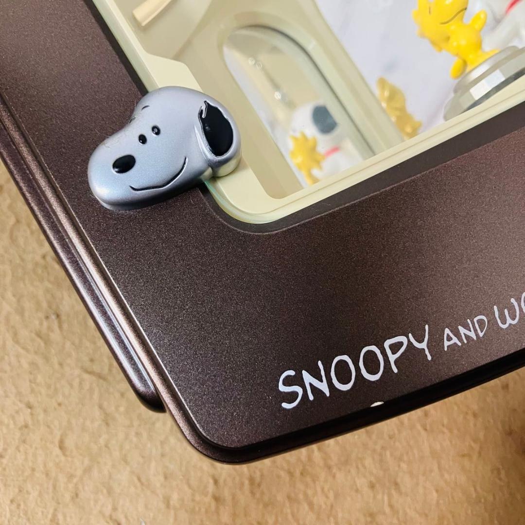 希少 RHYTHM 4MH778-M スヌーピー 掛時計 からくり時計