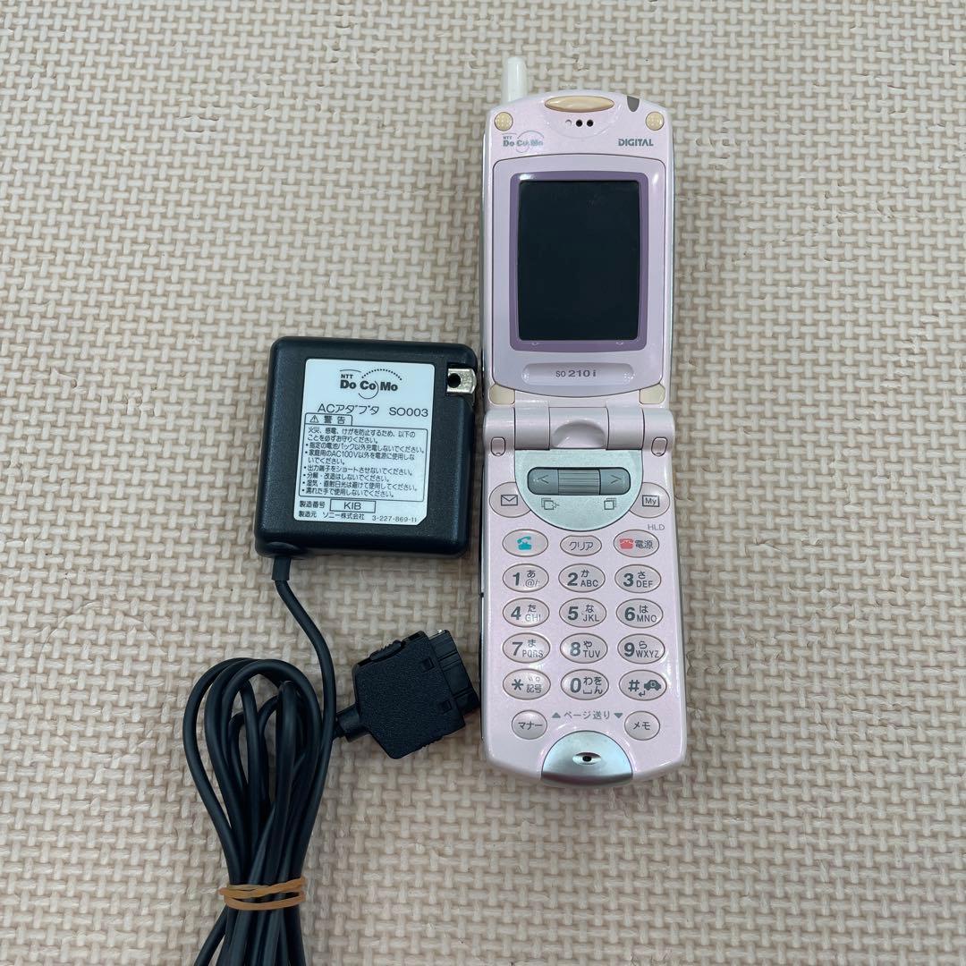 美品　docomo ソニー　SO210i 携帯電話