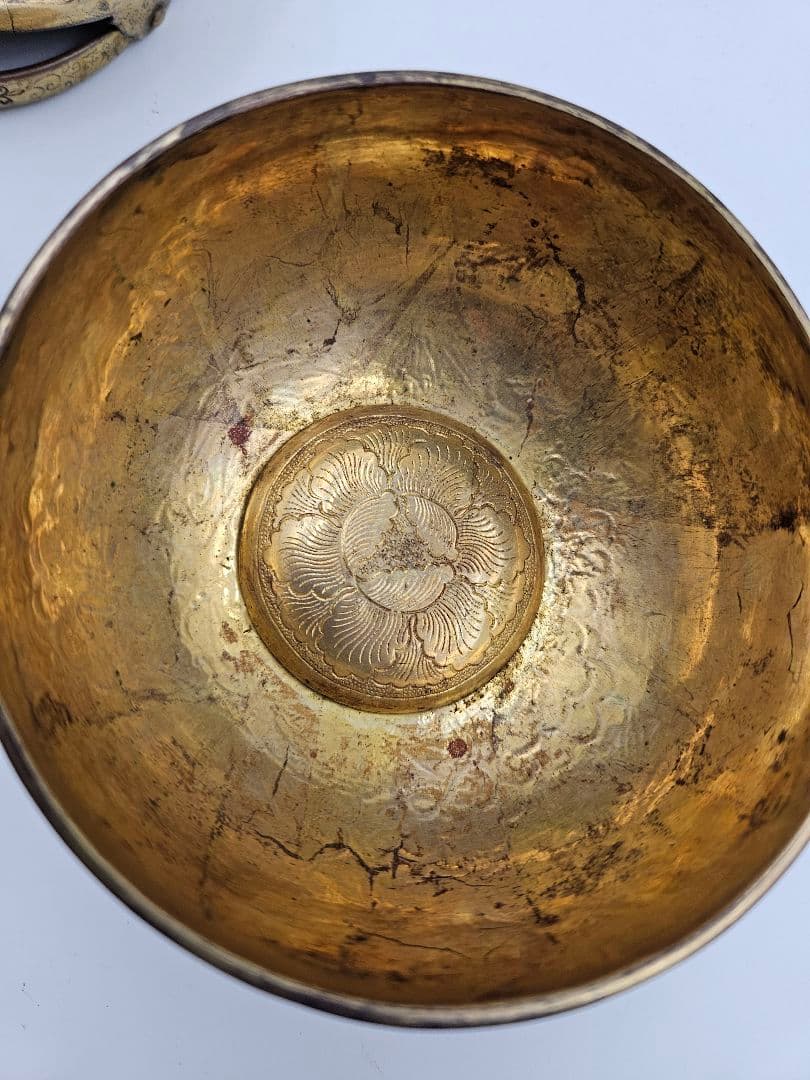 吉川家伝来 大名婚礼調度品 金銅化粧道具2点 江戸時代 吉川家家紋 大珍品