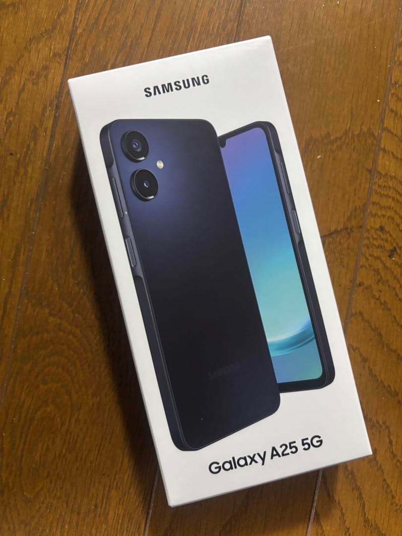 Samsung Galaxy A25 5G 本体 ブルー