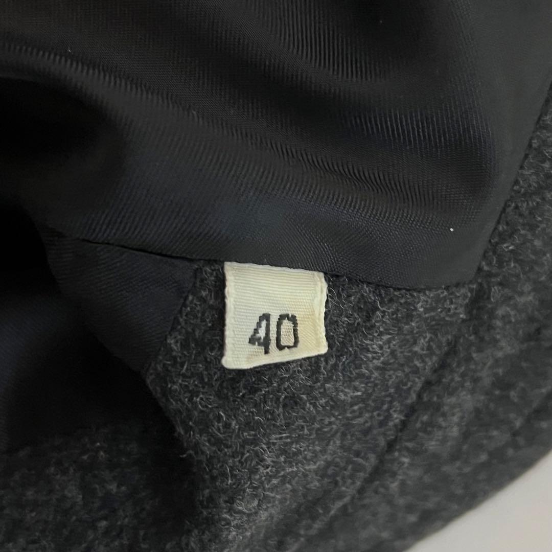 ✨極美品✨ヴェルサーチ チェスターコート メデューサボタン カシミヤ混 40