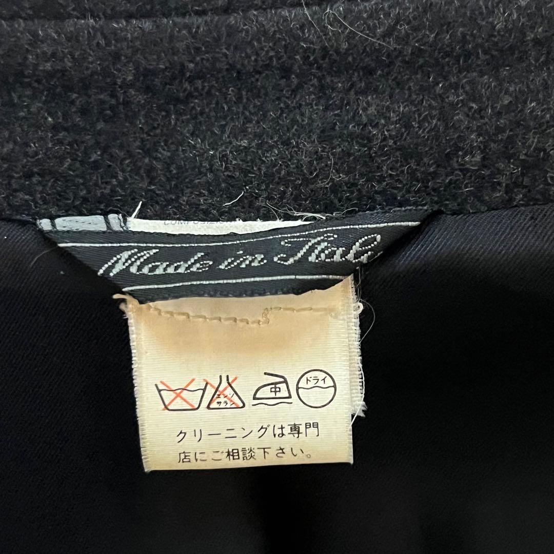 ✨極美品✨ヴェルサーチ チェスターコート メデューサボタン カシミヤ混 40