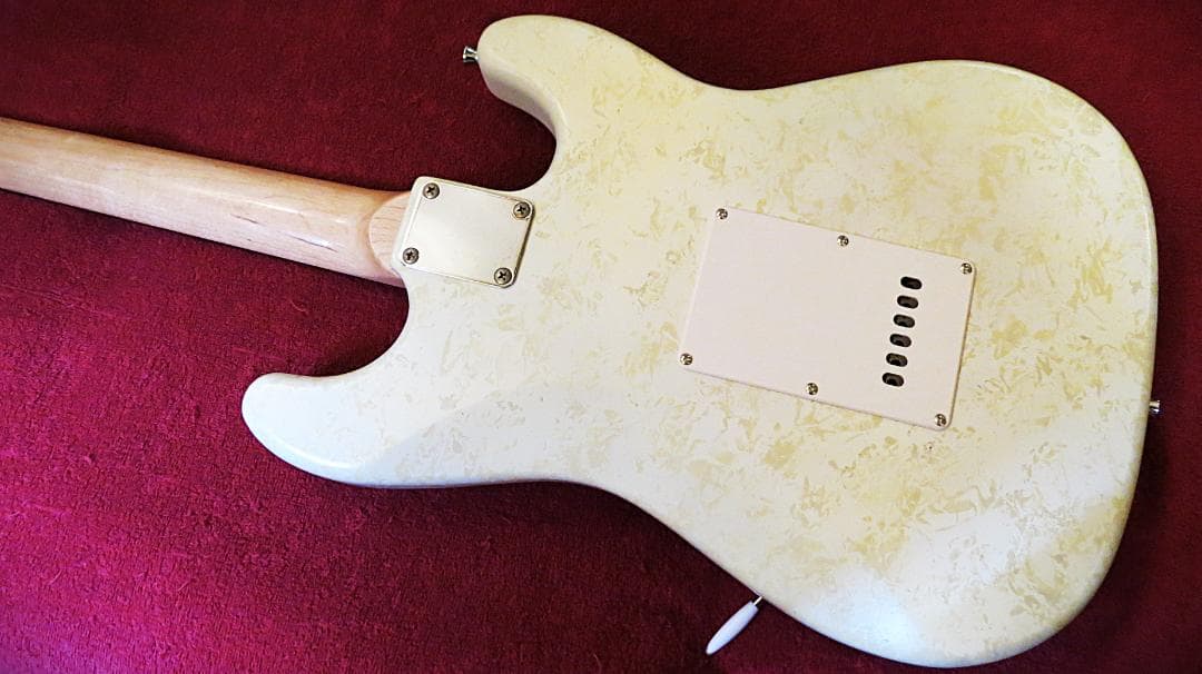 ST　リバース右用　ラッカーオリジナル塗装　アルニコPU　ウィルキンソンBr