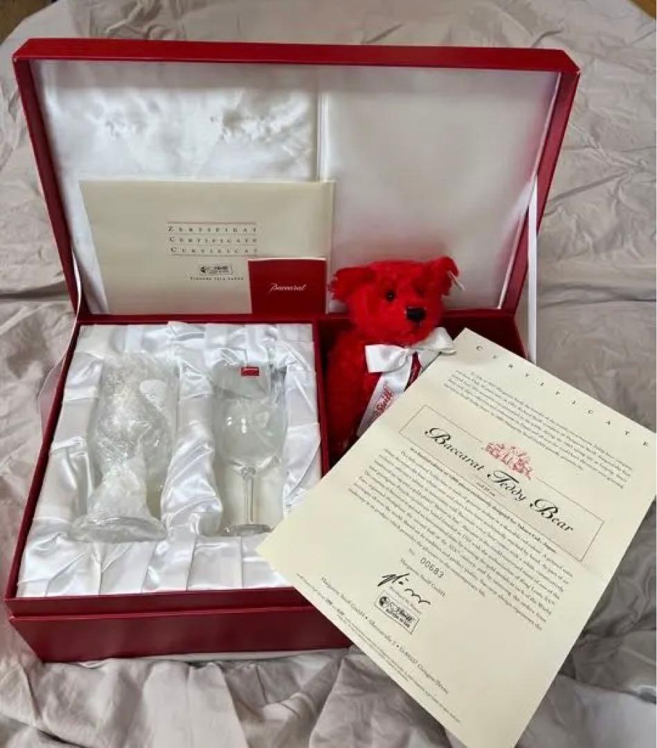【緊急値下げ】【限定】Baccarat(バカラ) Steiff(シュタイフ)