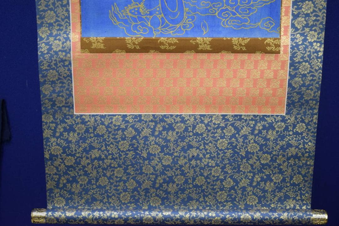 不詳/作者不明/観音像図/布袋屋掛軸HI-468