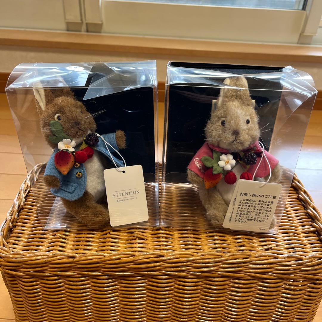 ピンクハウスピーターラビットコサージュ