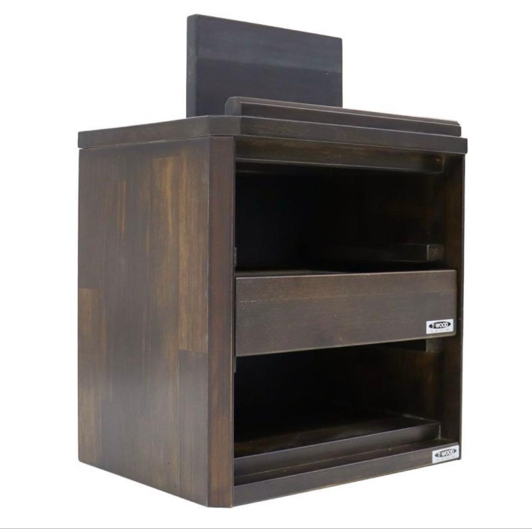 T-WOOD製　標本箱収納(小箱用3段)