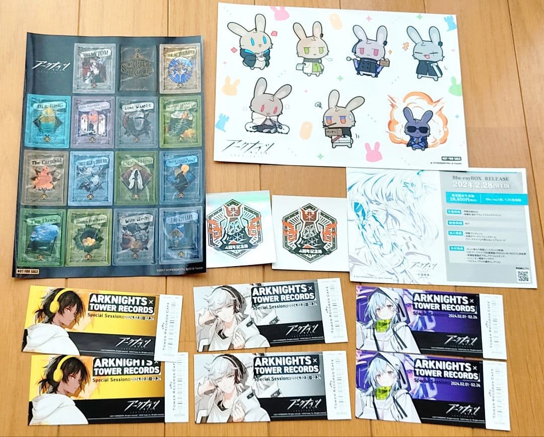 美品アークナイツ美術設定資料集グッズまとめ売り