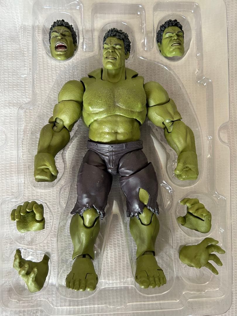 ハルク フィギュア 交換用パーツ付き