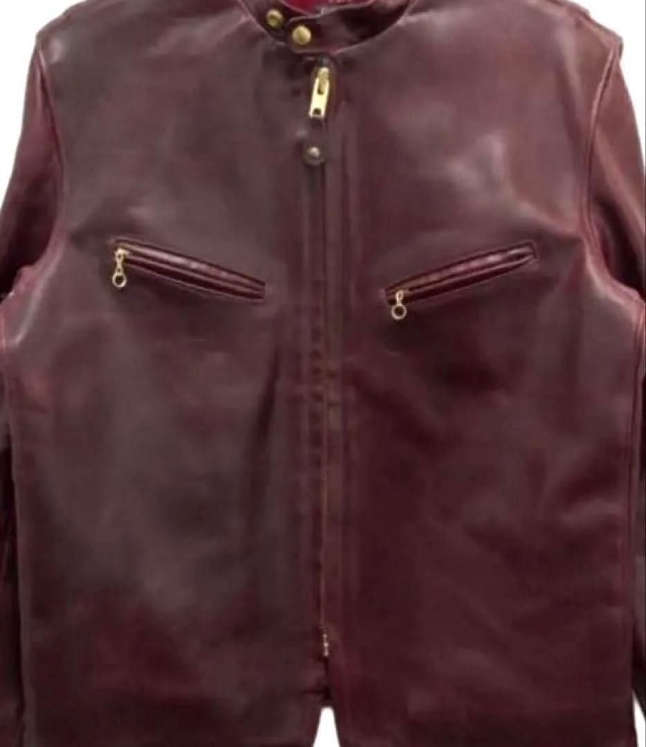 【激レア】Schott/641SXX/サイズ40/クロムエクセル/バーガンディ色