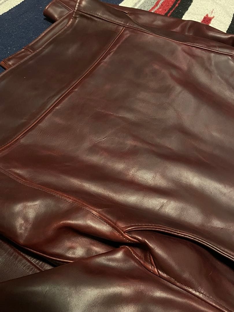 【激レア】Schott/641SXX/サイズ40/クロムエクセル/バーガンディ色