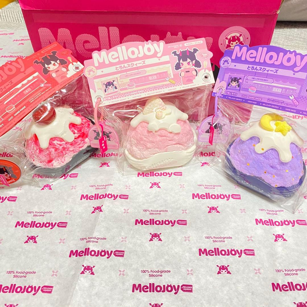 【即完売】mellojoy スクイーズ 雪山シャーベット かき氷人気6点セット