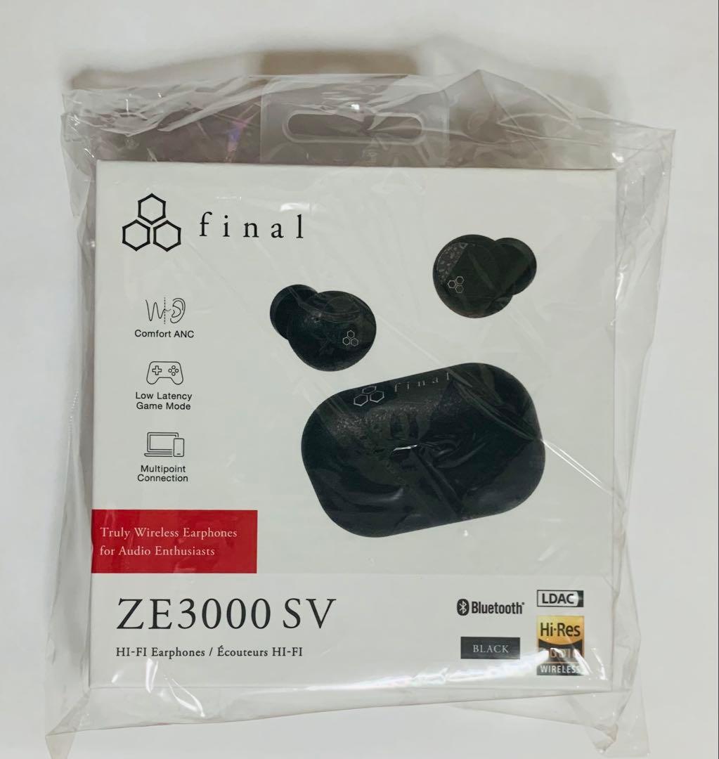final　フルワイヤレスイヤホン　ZE3000SV　新品未開封