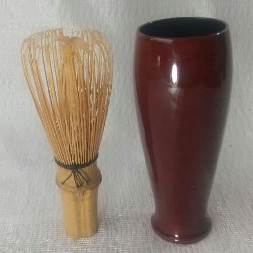 『籠師・和田鱗司』作　茶籠　御所籠一式　茶道具　共箱 7711