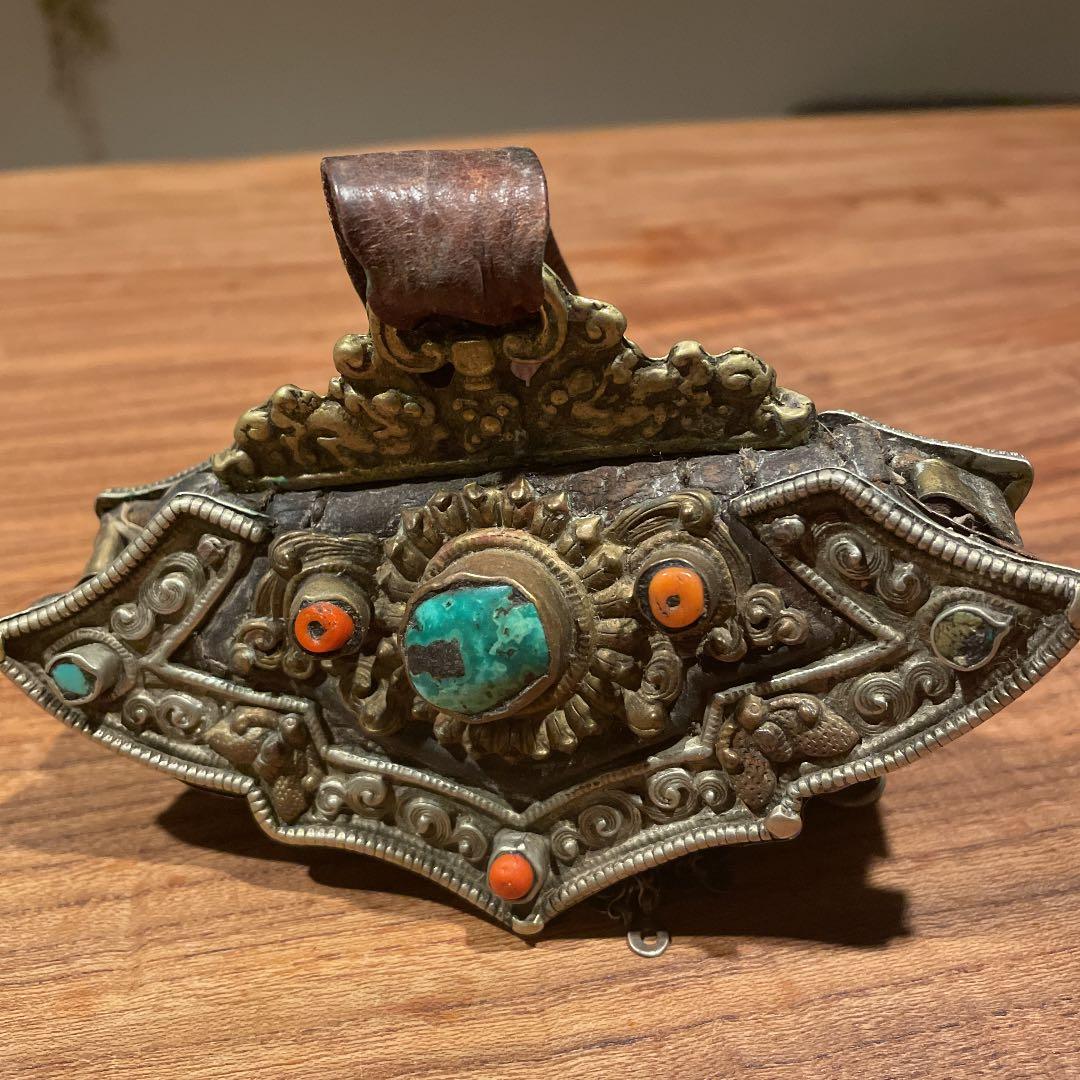 チベタン　チベット　財布　フリーチベット　free tibet ターコイズ