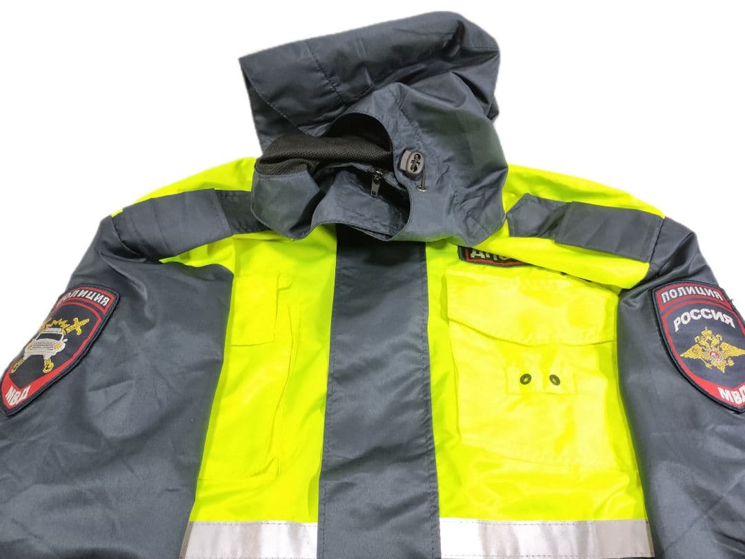 ロシア軍 実物 ロシア内務省 交通警察 ДПС ウインドブレーカー 48-4