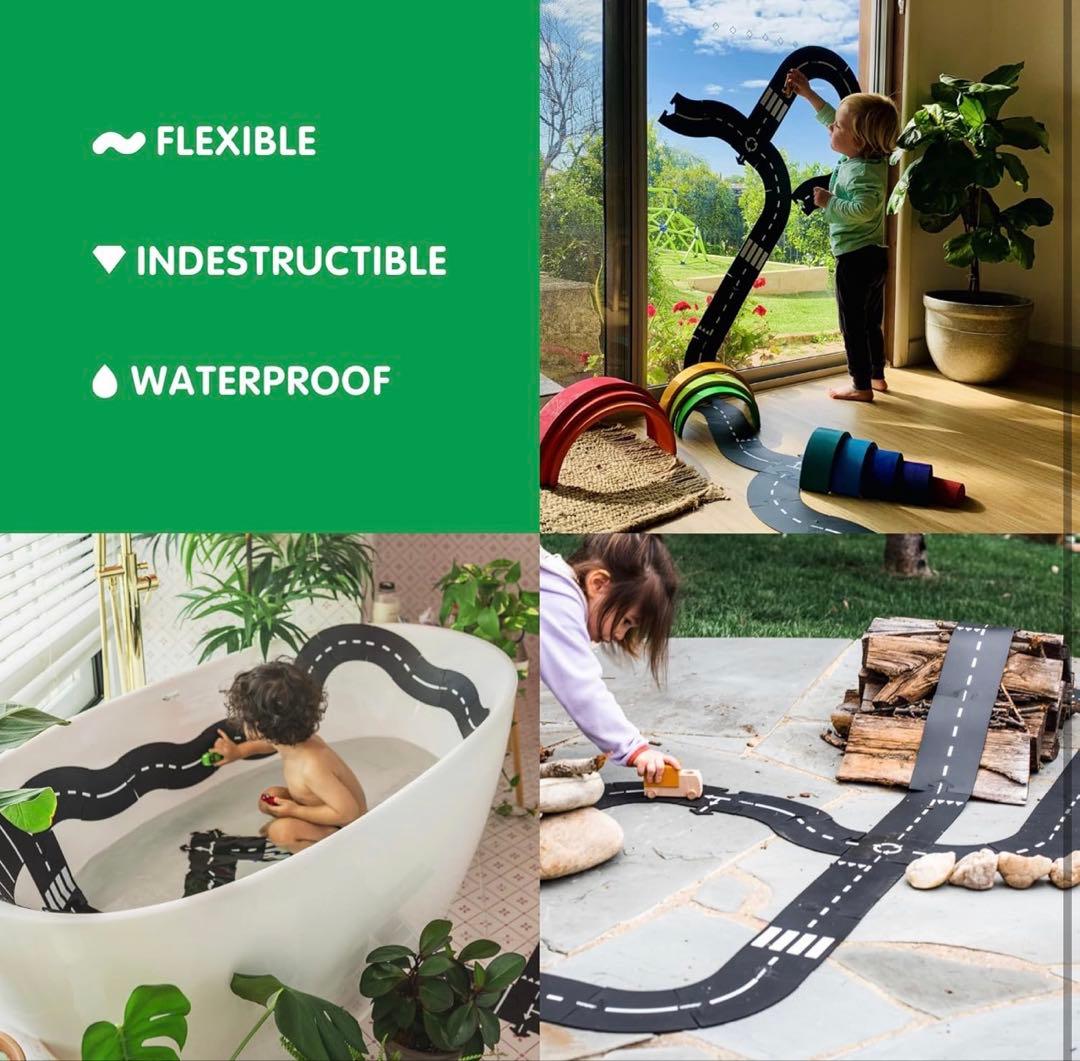 way to play 24ピース　道路マット　おもちゃ 美品