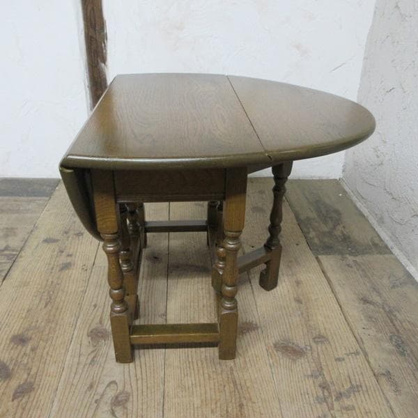 イギリス製 アンティーク 家具 オールドチャーム コーヒーテーブル 6907d