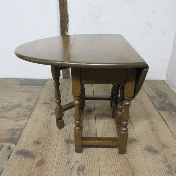 イギリス製 アンティーク 家具 オールドチャーム コーヒーテーブル 6907d