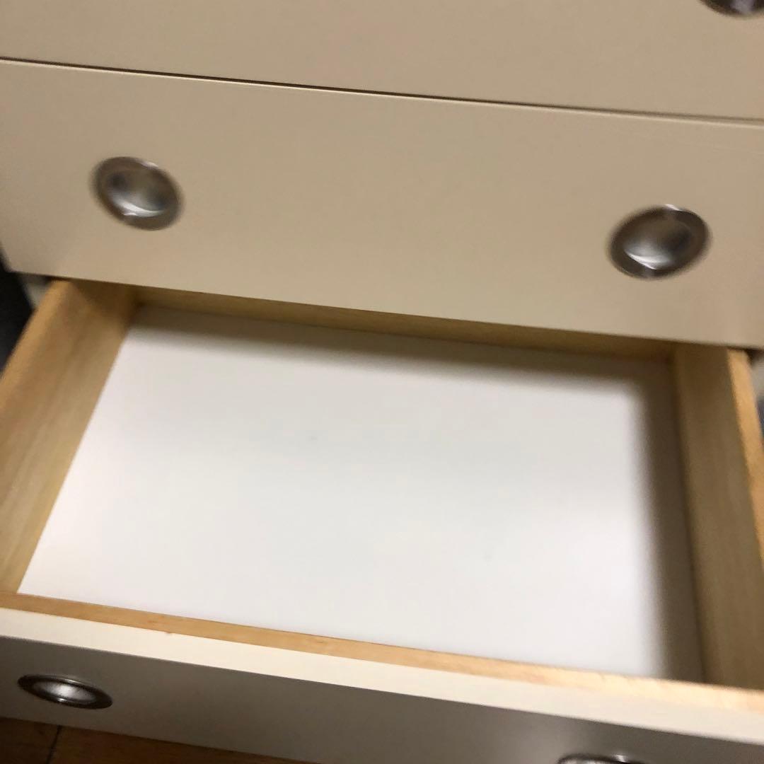 B038 レグナテック　6段　ハイチェスト　タンス　ベビー（ホワイト）