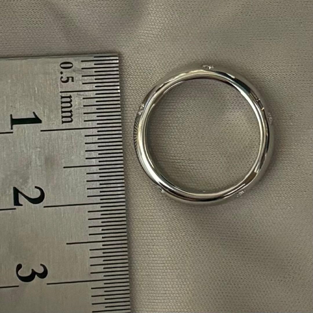 TIFFANY&Co. ティファニー　ドッツ ダイヤリング　Pt950 7号