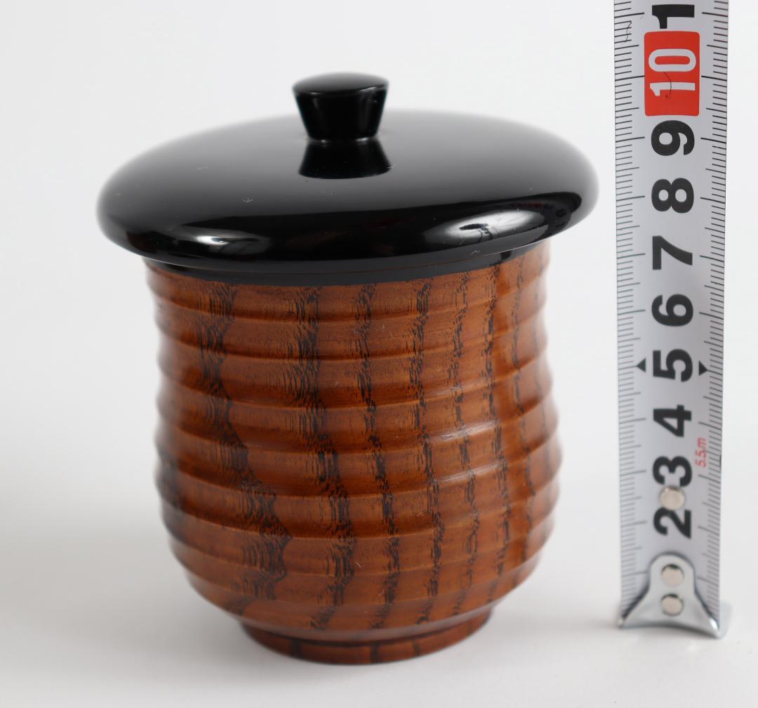 輪島塗 伝統工芸 田谷漆器 湯呑 蓋付湯呑 4客