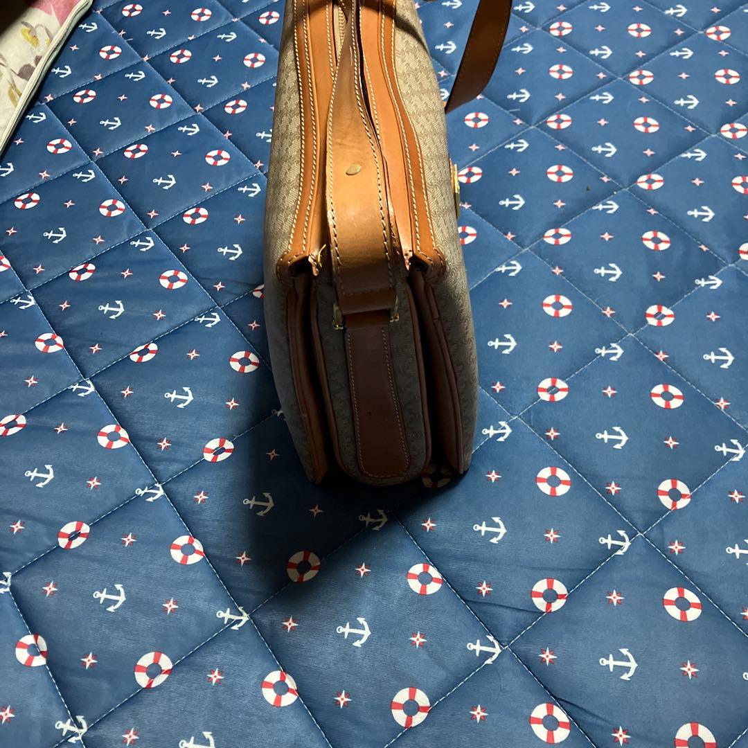 セリーヌ レザー ショルダーバッグ