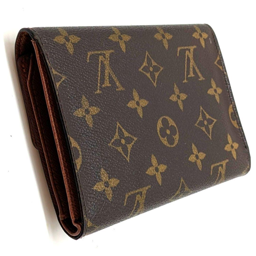 ルイヴィトン モノグラム エテュイ パピエ 三つ折り財布 B43