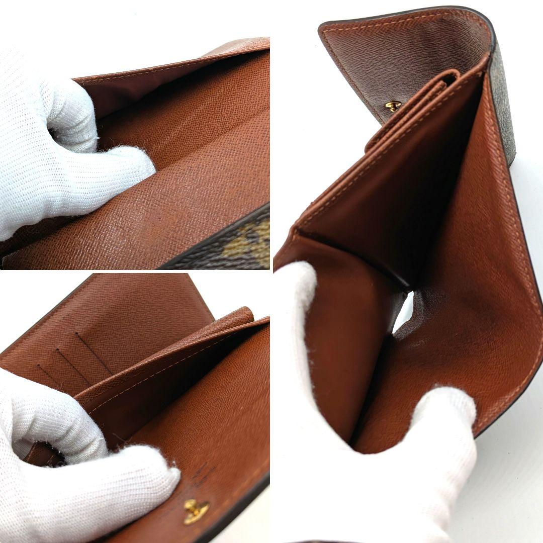 ルイヴィトン モノグラム エテュイ パピエ 三つ折り財布 B43