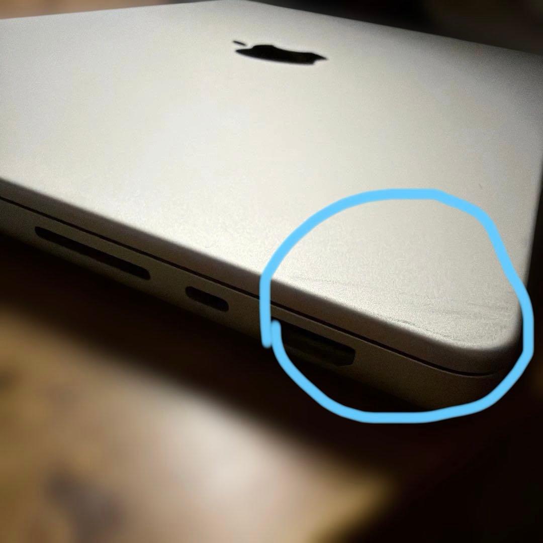 MacBook Pro 14インチ M1 16GB ストレージ512