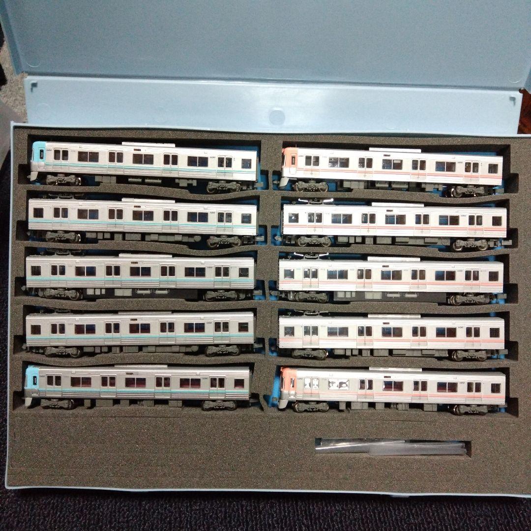 マイクロエース 京王1000系 サーモンピンク ブルーグリーン セット 室内灯入