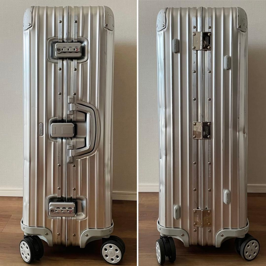 リモワ トパーズ キャリーケース シルバー プキャリーケース 82L 4輪