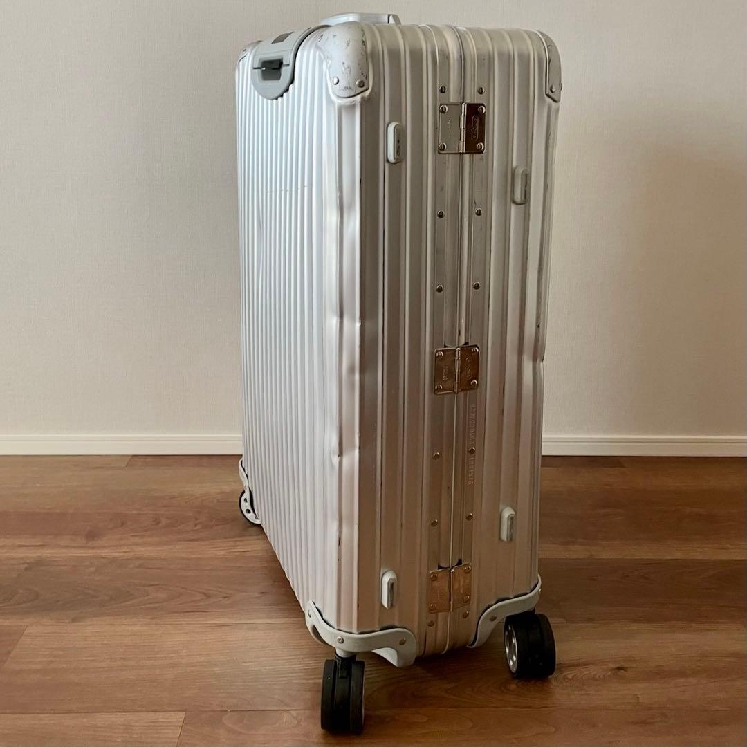 リモワ トパーズ キャリーケース シルバー プキャリーケース 82L 4輪