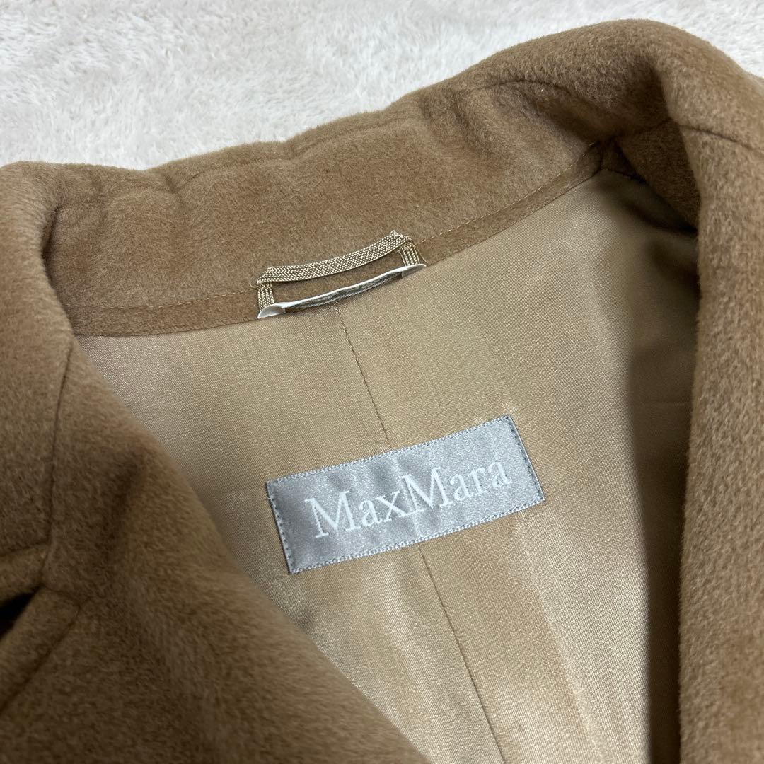 ♦︎新品同様♦︎MaxMara♦︎ブラウン♦︎ダブルブレストコート♦︎M8