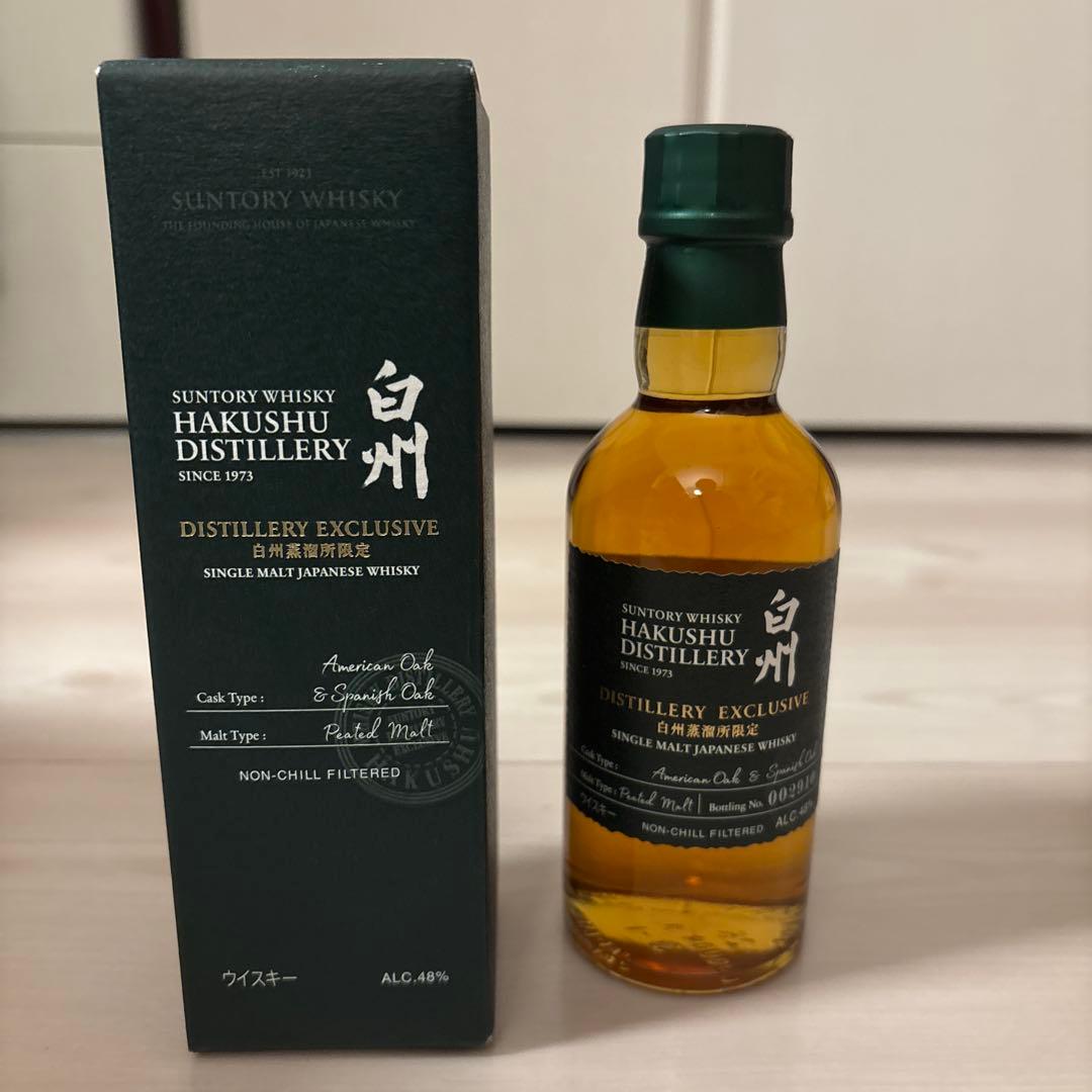 白州蒸溜所限定ウイスキー　180ml DISTILLERY EXCLUSIVE