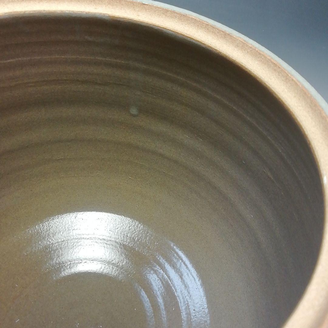 Ｓ７８１　水指　『唐草　中葉』『黃仁哲』　共箱　茶道具