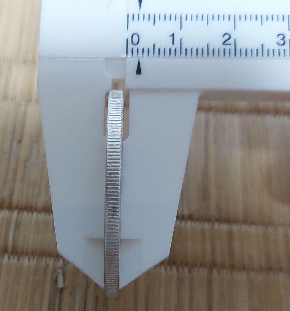 一圓銀貨 大型　明治十八年