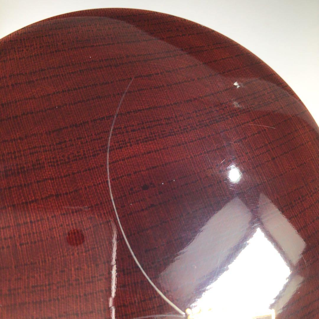 Ｍ８７０　香合　『西村松雲作』『溜塗』『虫蒔絵』『丸香合』　共箱　茶道具