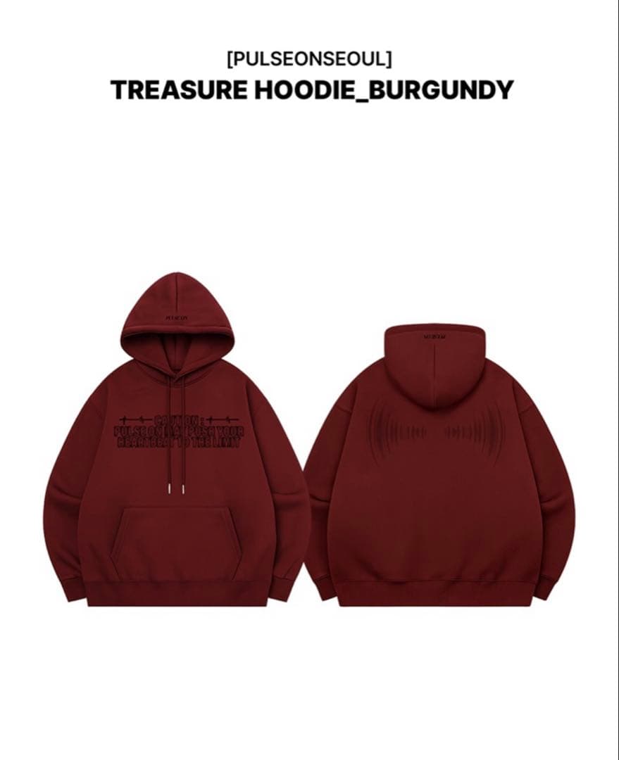 TREASURE PULSE ON ソウルコン フーディー Mサイズ 新品未開封