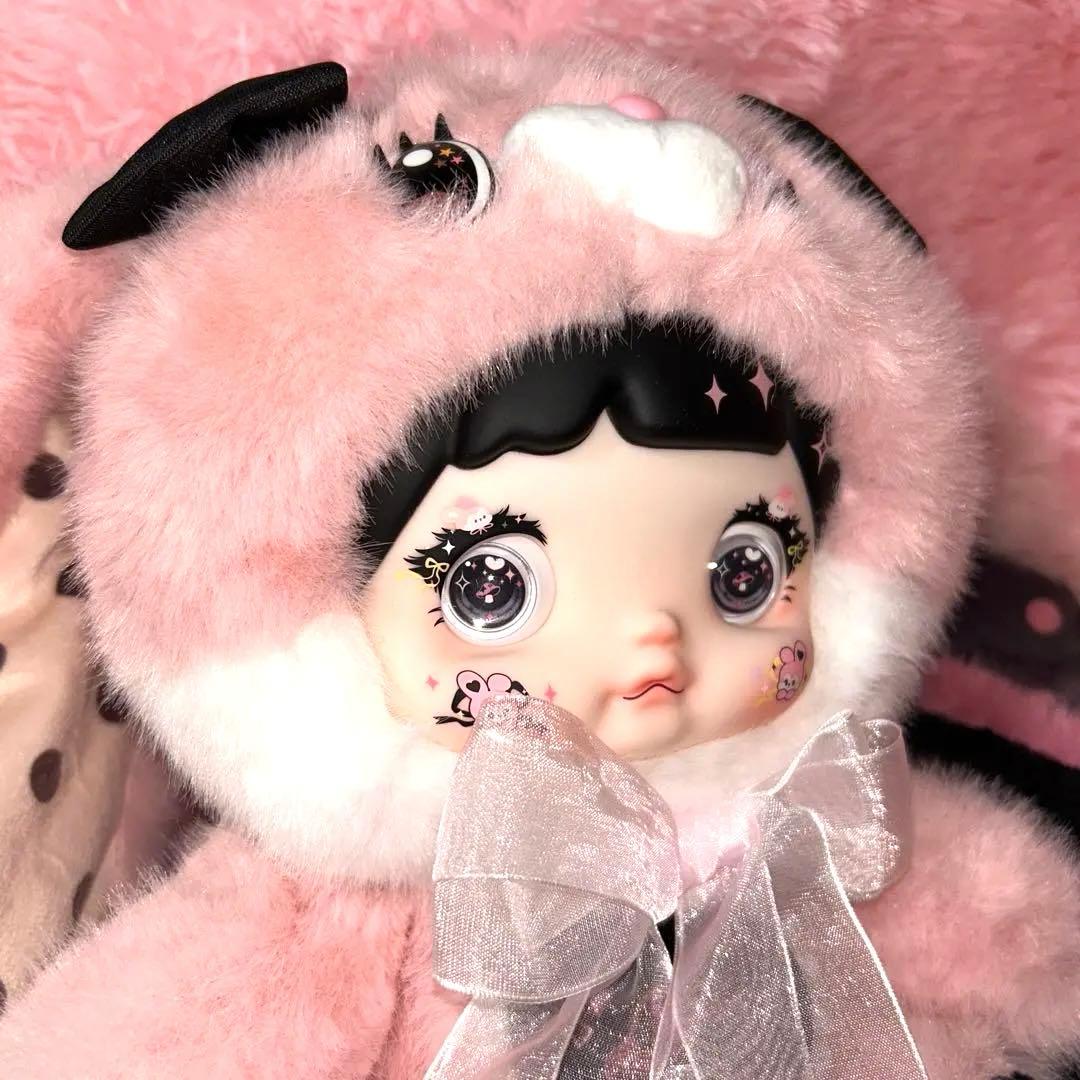 【Nommi】森のきのこ ピンク400% マッシュルームキャップ