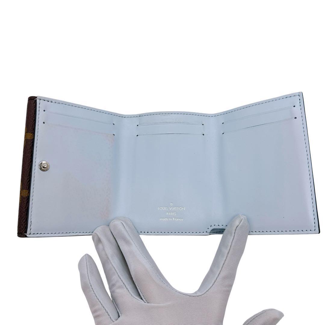 ルイヴィトン M83647 モノグラム ポルトフォイユセレスト 三つ折り財布