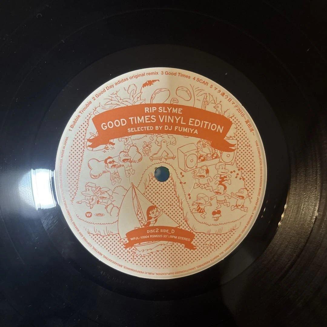 RIP SLYME GOOD TIMES VINYL EDITION レコード